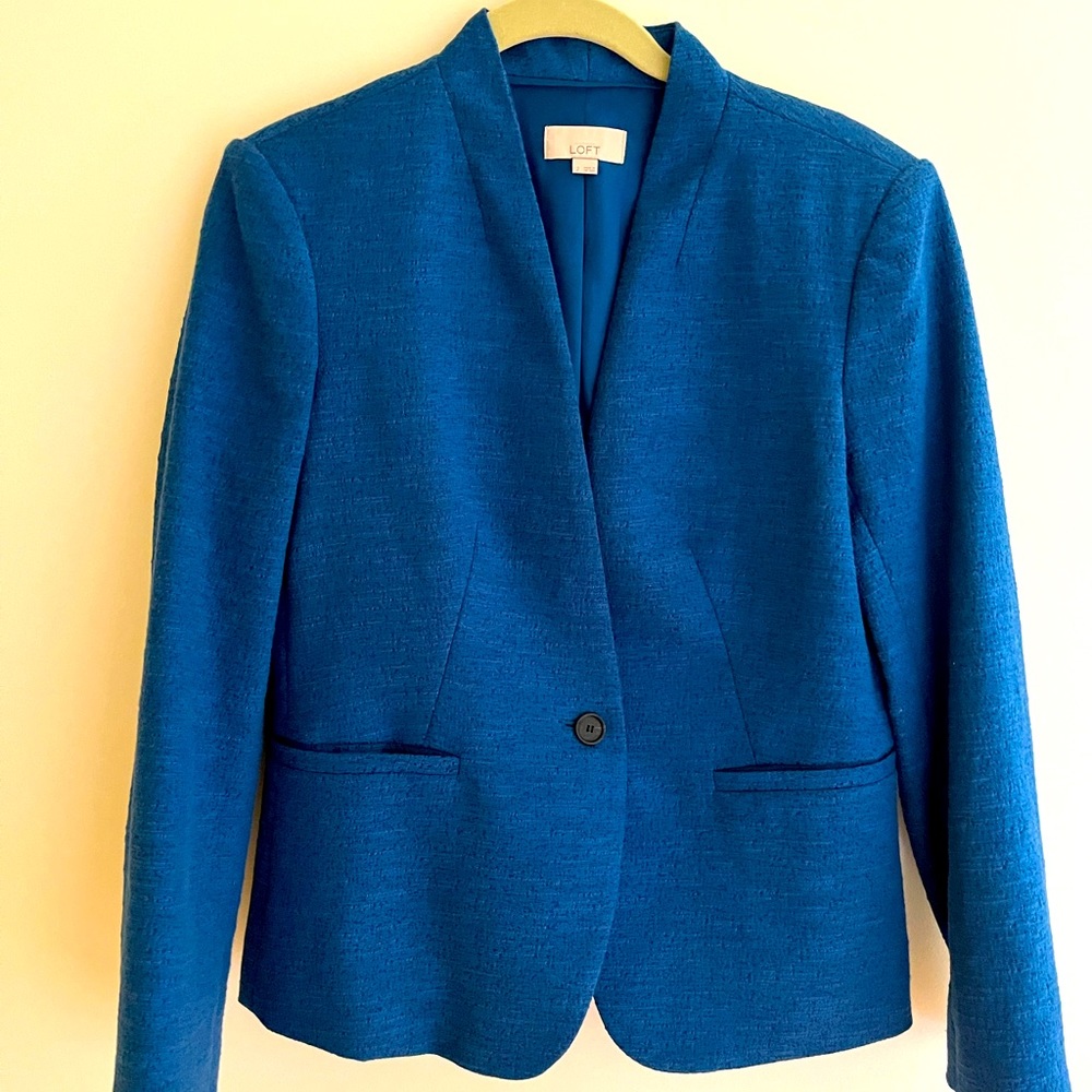 LOFT: Royal Blue Blazer